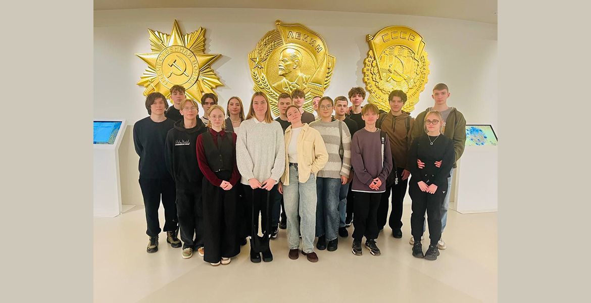 Студенты факультета математики и естествознания в Музее Славы Могилевщины: память и гордость